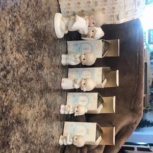 Precious moments wedding set.